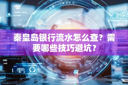 秦皇岛银行流水怎么查?需要哪些技巧避坑?