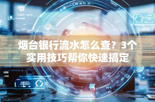 烟台银行流水怎么查?3个实用技巧帮你快速搞定
