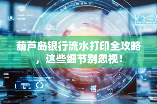 葫芦岛银行流水打印全攻略,这些细节别忽视!