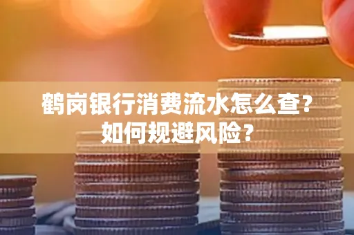 鹤岗银行消费流水怎么查?如何规避风险?