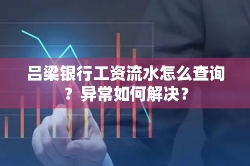 吕梁银行工资流水怎么查询?异常如何解决?