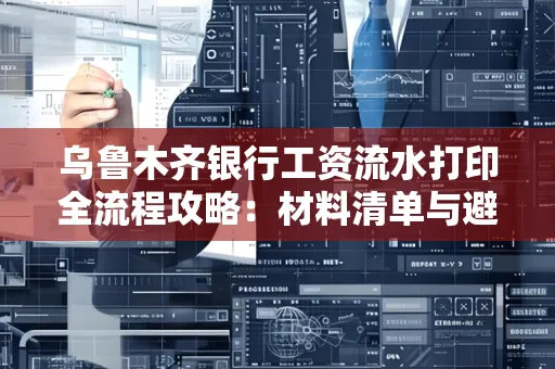 乌鲁木齐银行工资流水打印全流程攻略:材料清单与避坑指南