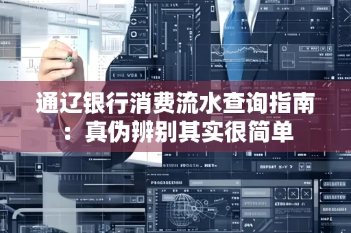 通辽银行消费流水查询指南:真伪辨别其实很简单