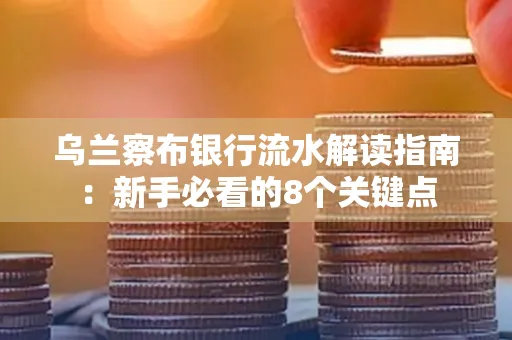 乌兰察布银行流水解读指南:新手必看的8个关键点