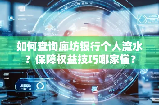 如何查询廊坊银行个人流水?保障权益技巧哪家懂?