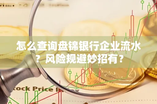 怎么查询盘锦银行企业流水?风险规避妙招有?